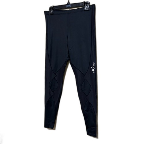 CW-X Compression Tight Mens Large Black Style 220809 Joint Support Running - Picture 2 of 6