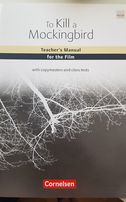 To Kill a Mockingbird, Teacher's Manual for the Film, Zustand sehr gut