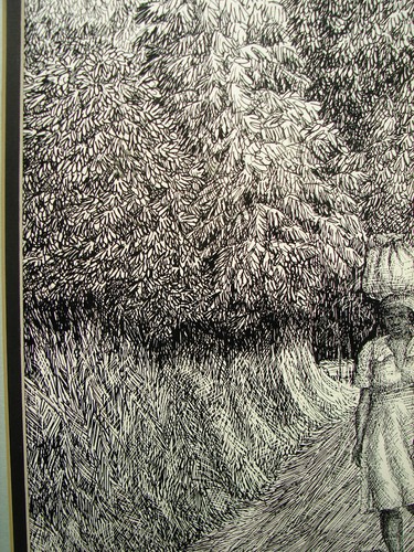 Raoul Dupoux Original Folk Oil Painting Hatian Beach Ask Art Listed Hati Artist - Picture 4 of 17