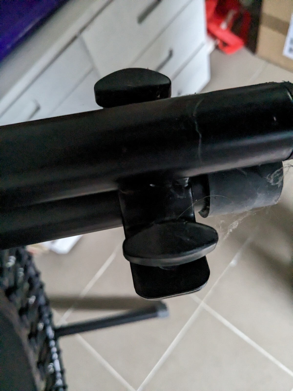Trampolin Bellicon, 1 Meter Gesamtdurchmesser, 75 cm Sprungfläche, schwarz ora