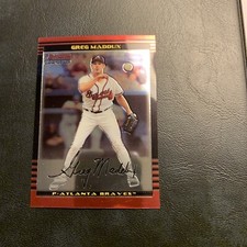 B44b Greg Maddux Atlanta Braves #35 2002 bowman chrome￼