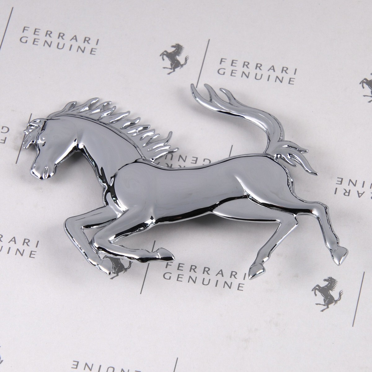 Genuine Ferrari Cavallino Rampante Emblem For 599 612 California 