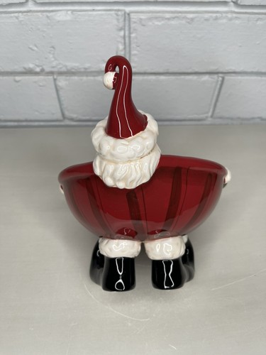 Royal Albert Christmas Gifts Santa Candy Dish Ceramic In Original Box - Foto 8 di 18