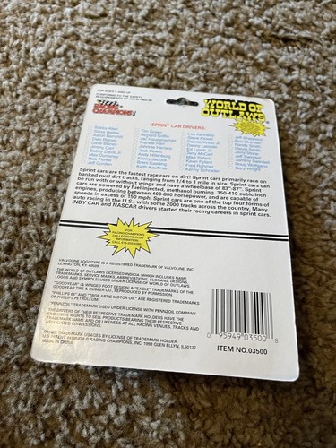 1993 Racing Champions World Of Outlaws Diecast 1:64 Kenny Jacobs #71 Car - Picture 6 of 9