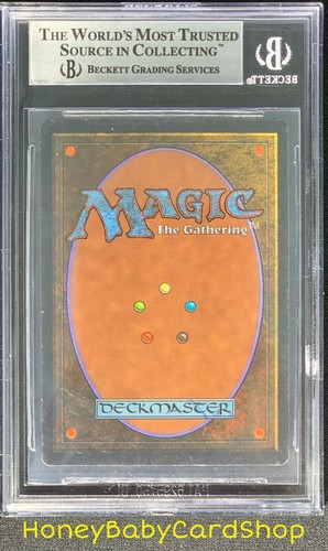 MTG Unlimited Edition 1993 Ironroot Treefolk BGS 8.5Q+ (Baby Quad+) NM/MT+ 93/94 - Picture 2 of 6