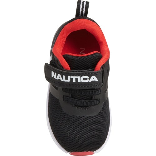 NAUTICA Baby Boys size 6T Black Lightweight Slip-On Sneakers Comfort Shoes - Picture 3 of 10