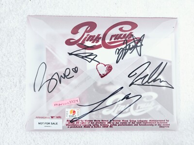 ONE PACT Pink Crush Signed Promo Album Autographed + Message Kpop