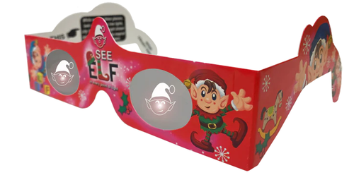 Christmas 3D Image Magical Effect Glasses Difraction Lights Firework Santa Tree - Picture 16 of 30