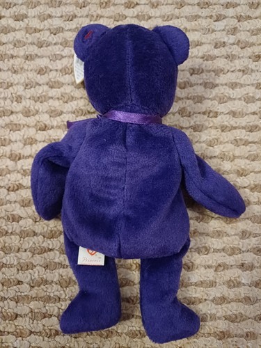 TY Beanie Babys Prinzessin Bär - Lila - Bild 9 von 11