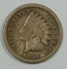 1864 Copper/Nickel Indian Head Cent GOOD 1c