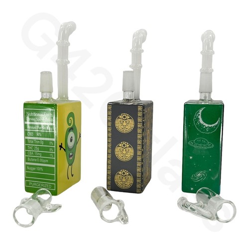 🔥 Hot 7 Inch Juice Box Come With Nail and Male Bowl Accessories Hookah Bong - Bild 5 von 14