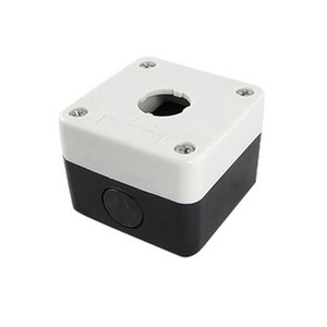 22mm Push Button Control Station 1 Switch Protector Black White 22mm Push Button Control Station 1 Switch Protector Black White