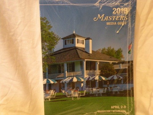 2018 Augusta National Golf Club Masters Tournament Media Guide NEW - SEALED - Picture 4 of 6