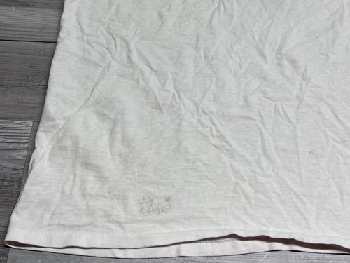 Vintage 80s Faded Graphic T-Shirt Dolfin Crew Club Preppy Distressed Size Medium - Bild 6 von 12