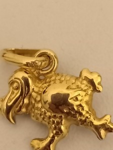 Pendentif or 18 carats