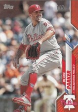 BLAKE PARKER /5 TOPPS MINI ON DEMAND RED PARALLEL PHILLIES #286 2020 20