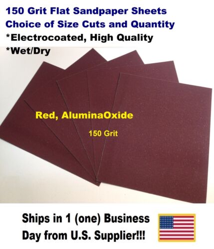 WET/DRY SANDPAPER SHEETS 9"X11" -CHOICE OF GRIT AND QUANTITY - Picture 29 of 252