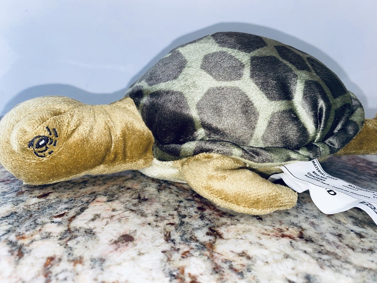 IKEA Onskad Sea Turtle Tortoise Soft Plush Hand Puppet Toy 9