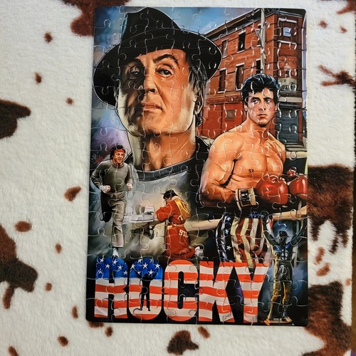 Rocky Puzzle 120 Piece Custom Handmade Jigsaw Puzzle - Picture 2 of 10