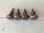 four original globe wernicke "d" bookcase knob