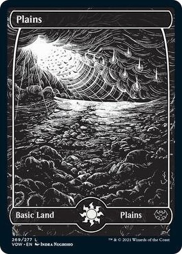 Plains (#269) (Full Art) - LP - Innistrad Crimson Vow VOW MTG