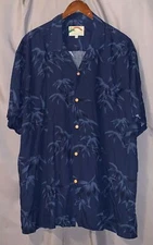 Paradise Found VTG Men's 2XL 100% Rayon Made In USA BF SS Hawaiian Shirt! EUC!
