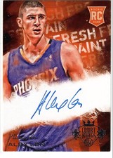 Alex Len 2013-14 Panini Court Kings RC Auto 21/99 Jersey Number 1/1