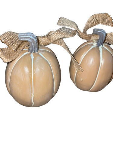 Harvest Pumpkins Figures Table Decor Gather Thanksgiving Fall - Picture 4 of 6