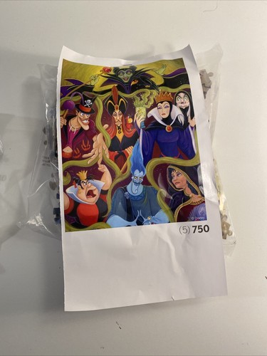 (4) Disney Villians 5-in-1 Multipack Jigsaw Puzzles MISSING URSULA New - Picture 8 of 9