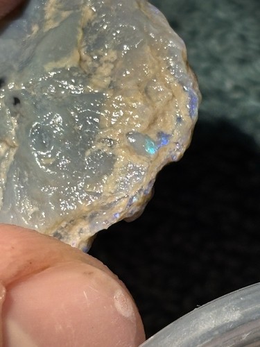 34.9ct Australian Crystal Opal Split Lightning Ridge - Picture 18 of 19