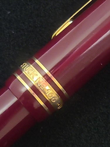 Vintage Montblanc Meisterstuck Legrand 166 Burgundy Highlight or Document Marker - 第 13/22 張圖片