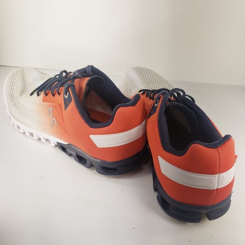 On Cloud Cloudtec Running Shoes Mens Size 11D Orange White Sneakers - Picture 7 of 20