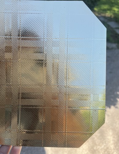 Juego de 6 manteles de mesa de cena de vinilo brillante con textura dorada metálica vintage - Imagen 6 de 8