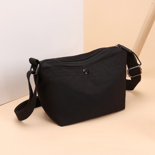 Solid Color Canvas Crossbody Bag Korean Style Single Shoulder Bag Girls - Picture 9 of 18