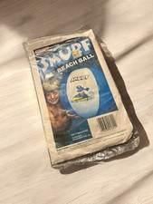 Vintage Smurf Beach Ball Inflatables 24" New Coleco