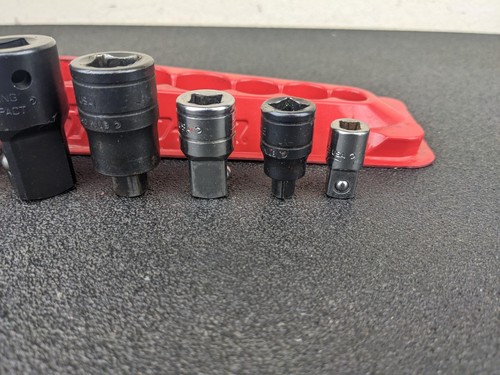#bl906 Snap On 1206GS 6 Pc Combination Square Drive Adaptor Set - Picture 11 of 18