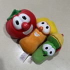 Vintage 1999 Fisher-Price Veggietales Beanbag Characters Lot Of Three