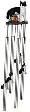 StealStreet Cat Wind Chime Garden Decoration Collectible Fantasy Figurine Model 