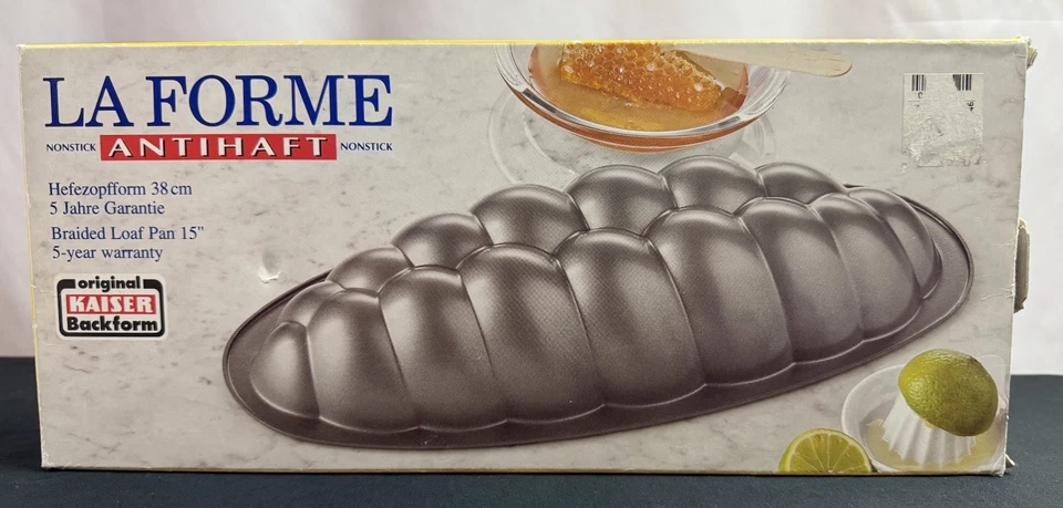 La Forme 不粘防滑编织面包盘 15 英寸原装 Kaiser 背面 — 第 2/4 张图片