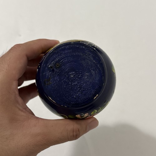 Vintage russische Matroschka 10 Stück 4,5" verschachtelte Puppen handbemalt Blumen - Bild 7 von 7