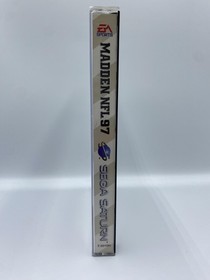 Madden NFL 97 Sega Saturn Video Game EA Sports Football Authentic T-5010H