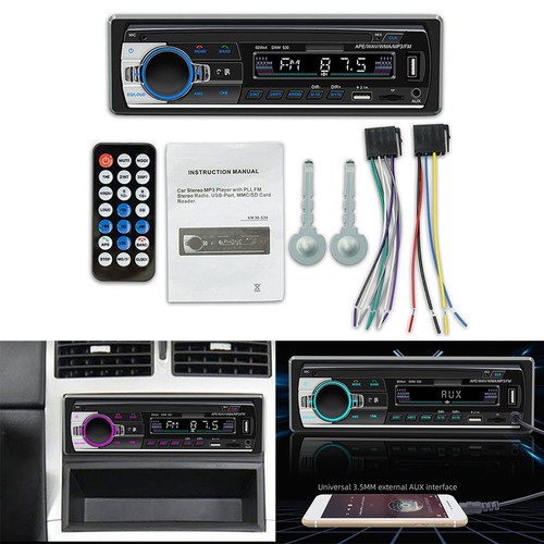 AUX and TF Card Compatible 1 DIN Vehicle Sound System for Music Playback - Picture 5 of 12