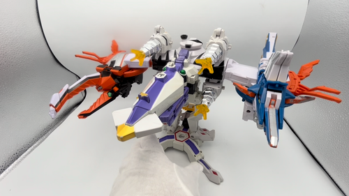 Power Rangers SAMURAI Shinkenger DX Ika Tora Kabuto Kajiki zord Ikatenkuu Bandai - Video 1 von 1