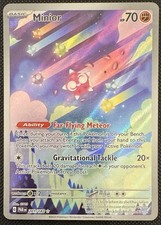 Minior 201/182 IR SV04 Pokémon TCG Paradox Rift Illustration Rare Holo NM
