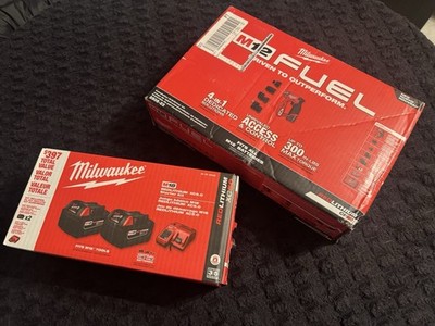 Milwaukee Combo Kit: M12 FUEL Installation Driver + M18 RedLithium XC5.0 Batt & 