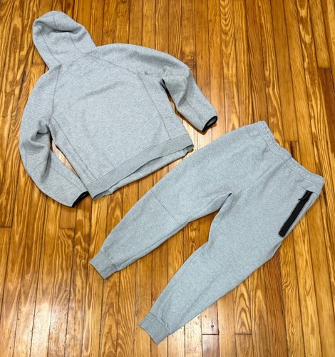 Nike Sportswear Tech Fleece Gray Tracksuit Men’s Size Large Sweatsuit - Picture 2 of 3