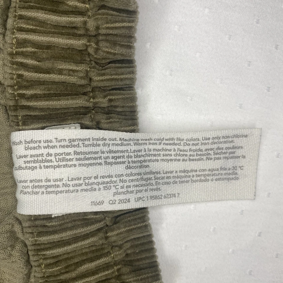 Organic Little Planet By Carter’s Toddler Girls Corduroy Green Skirt 3T - Image 4 of 4