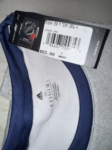 Adidas Florida Panthers Long Sleeve LS Sweatshirt NWT Size M-2XL NHL - Picture 10 of 13