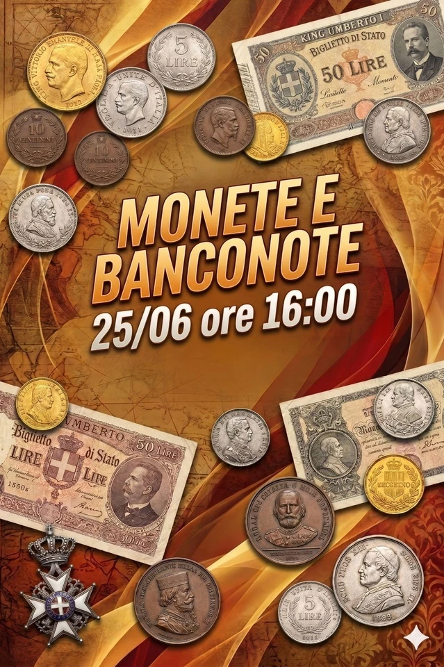 [Live] Monete  & Banconote Italiane e del mondo