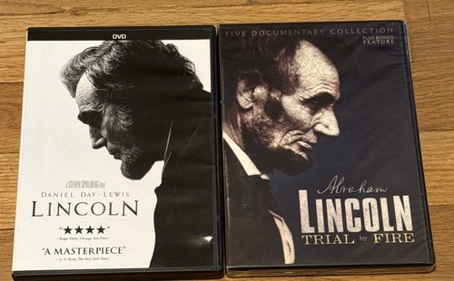 Lincoln DVDs: Lincoln (Daniel Day-Lewis), Trial by Fire 5 Documentary Collection - Picture 1 of 6